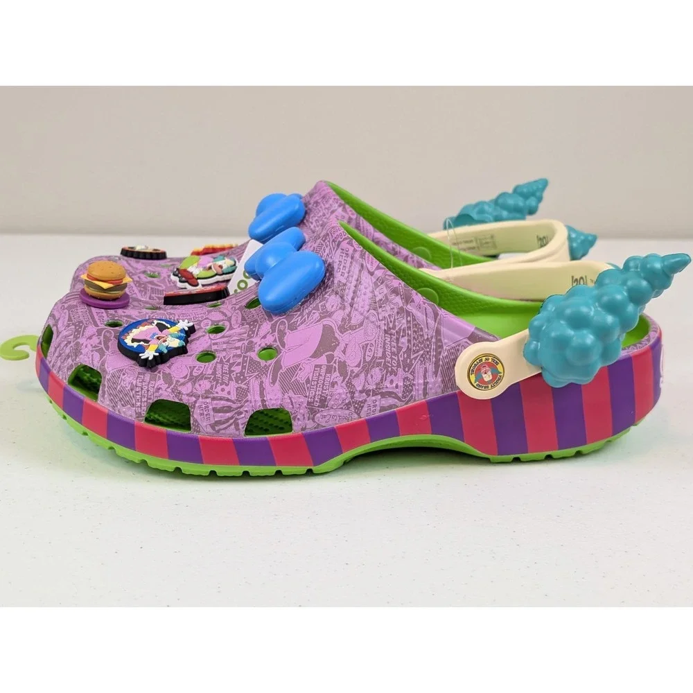 Crocs x The Simpsons Krusty the Clown Mens Size 10 Womens Size 12 Classic Clog